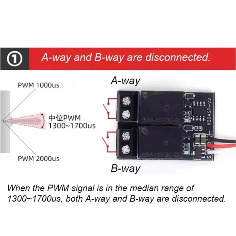 【HOT A69Z!】Air-Modeling Relay Control Switch For Air-Modeling Model