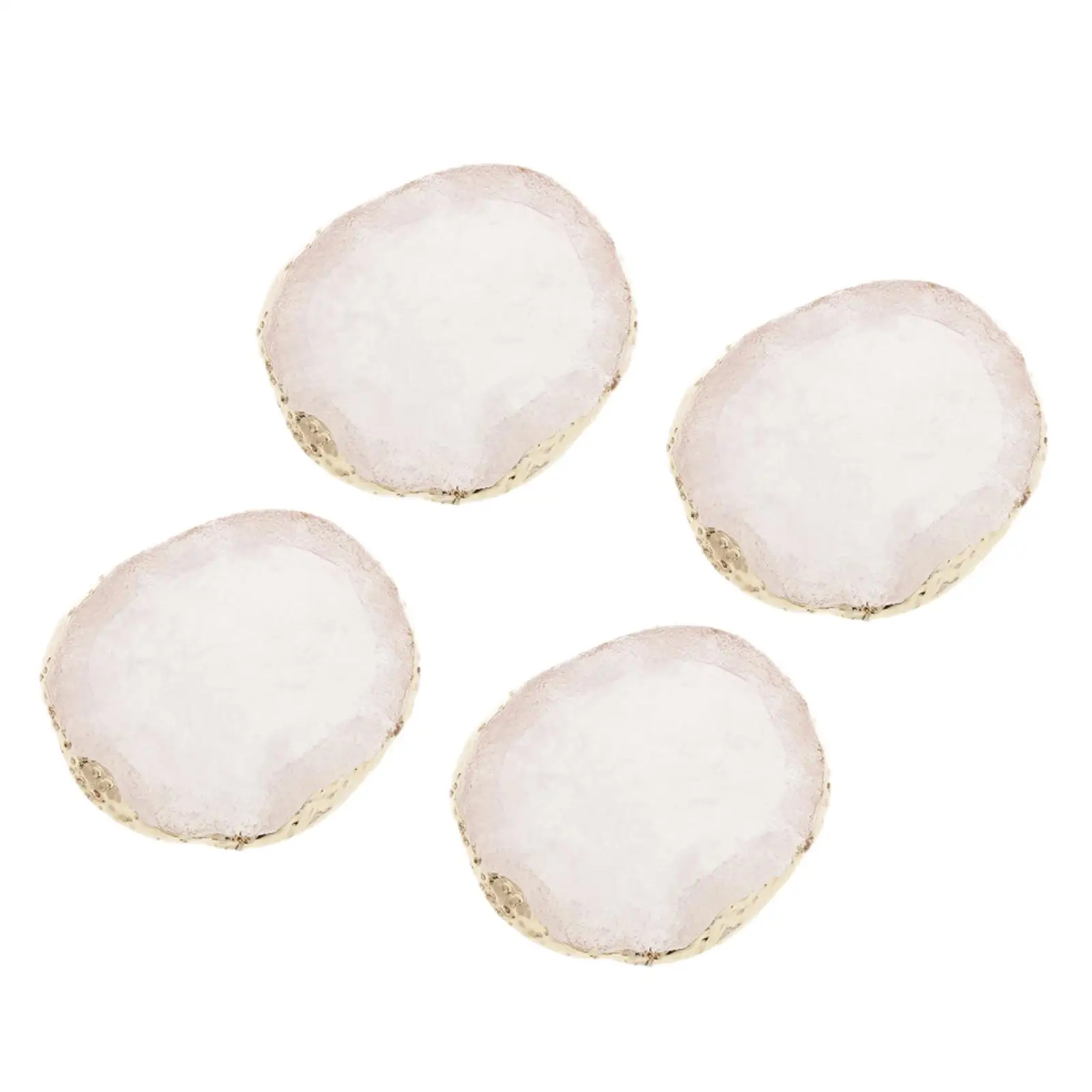 Decorative Resin Nail Art Palette Coaster Cup Mat Unique Color Mixing Plate for Jewelry Display and Home