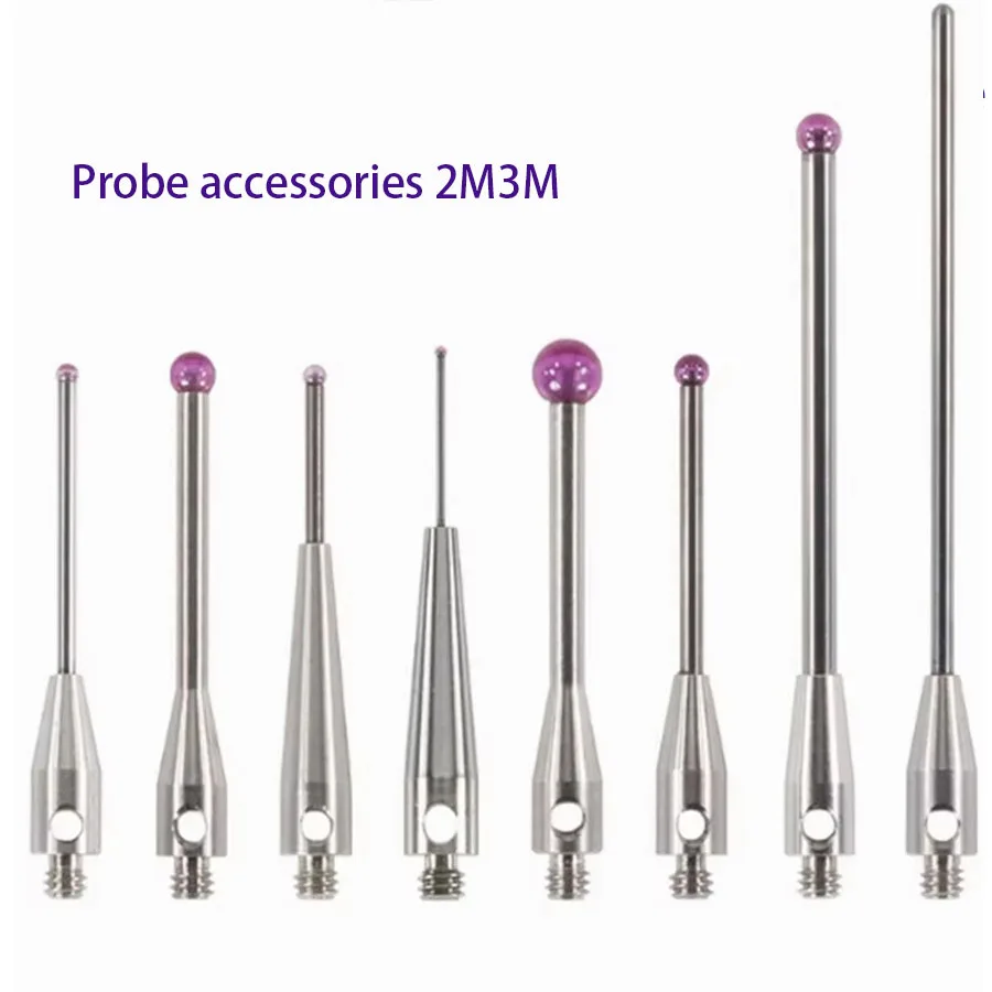 M2M3 Renishaw Coordinate Probe Ruby Probe 0.5/1.0/1.5/2.0/3.0 CNC Machine Tool Probe Accessories ﻿