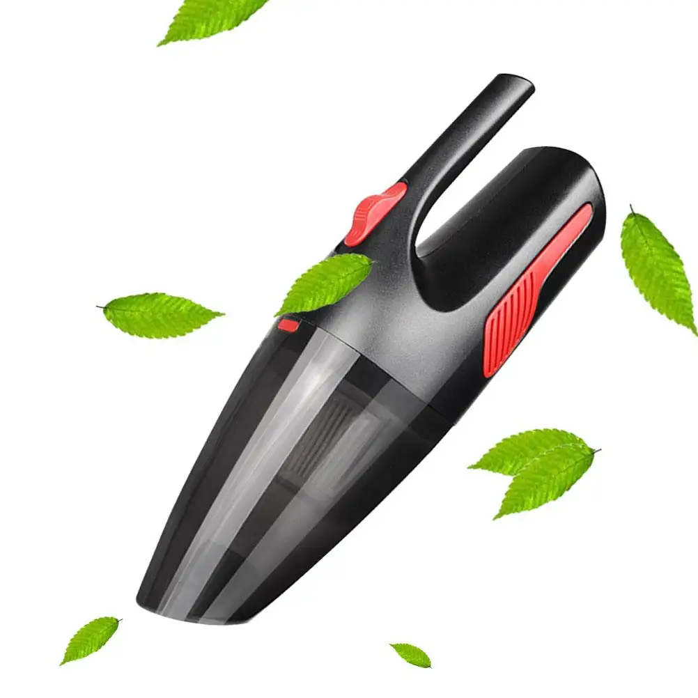 

Cordless Car Vacuum Cleaner Portable Mini Handheld Black Lightweight Compact Dry Wet Application Safe Easy Vehicle Cleaning