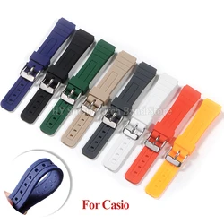 18mm Silicone Soft Strap for Casio F91W A168/158/159 Waterproof Rubber Bracelet Wrist Band for Electronic Watch Band Accessories