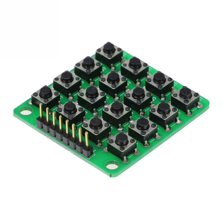 4x4 Matrix 16 Keypad Keyboard Module 16 Button Mcu for Arduino