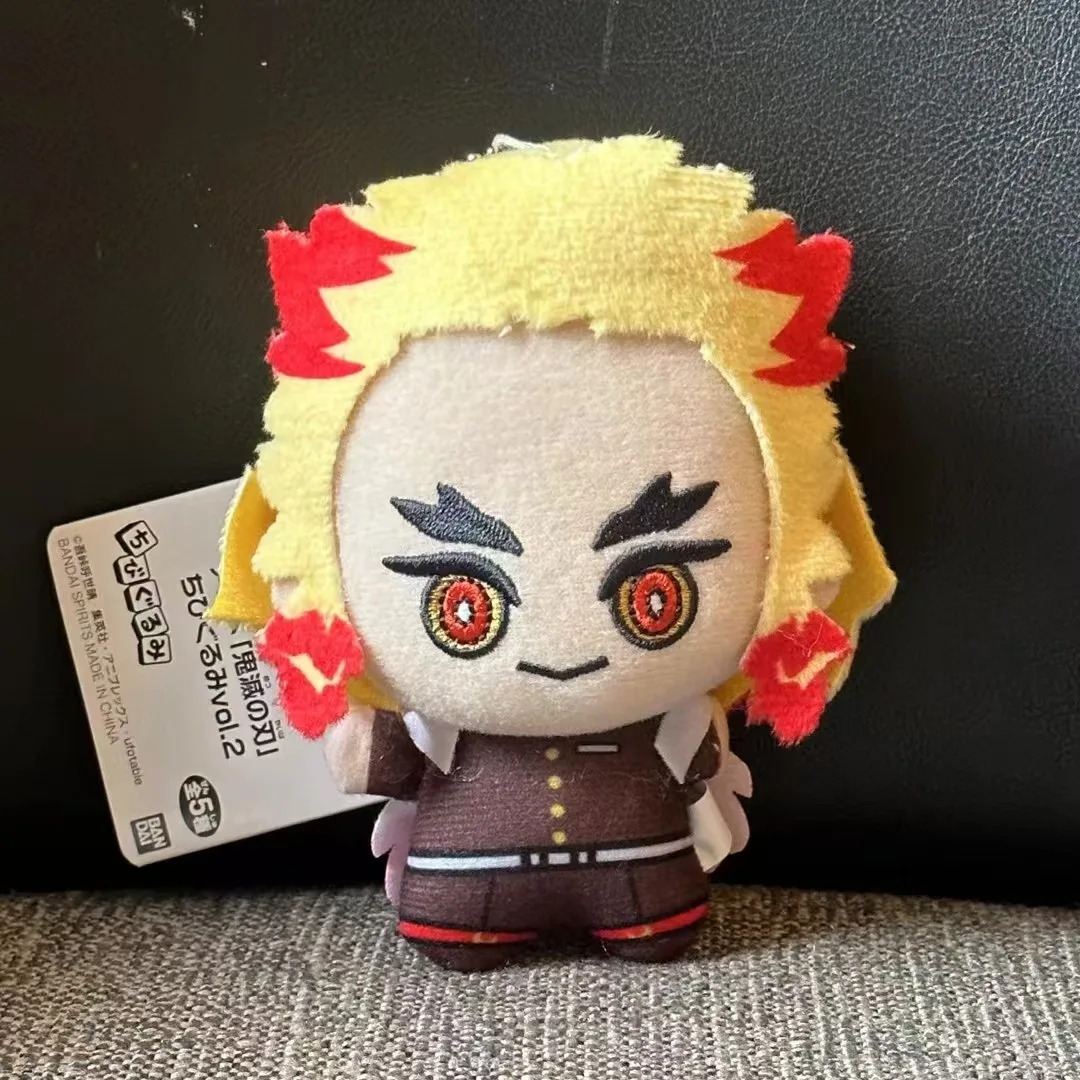 New 10cm Anime Demon Slayer Tomioka Giyu Kamado Tanjirou Kamado Nezuko Agatsuma Zenitsu Shinazugawa Genya Plush Toy Doll Gift