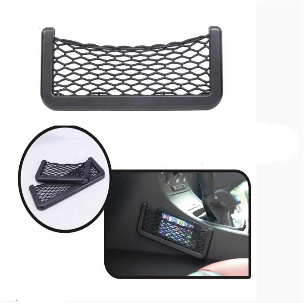 Auto Plakken Netto Pocket Telefoon Houder voor Seat LEON ST FR FR + CUPRA Ibiza Altea Cordoba Toledo Alhambra Arona Ateca