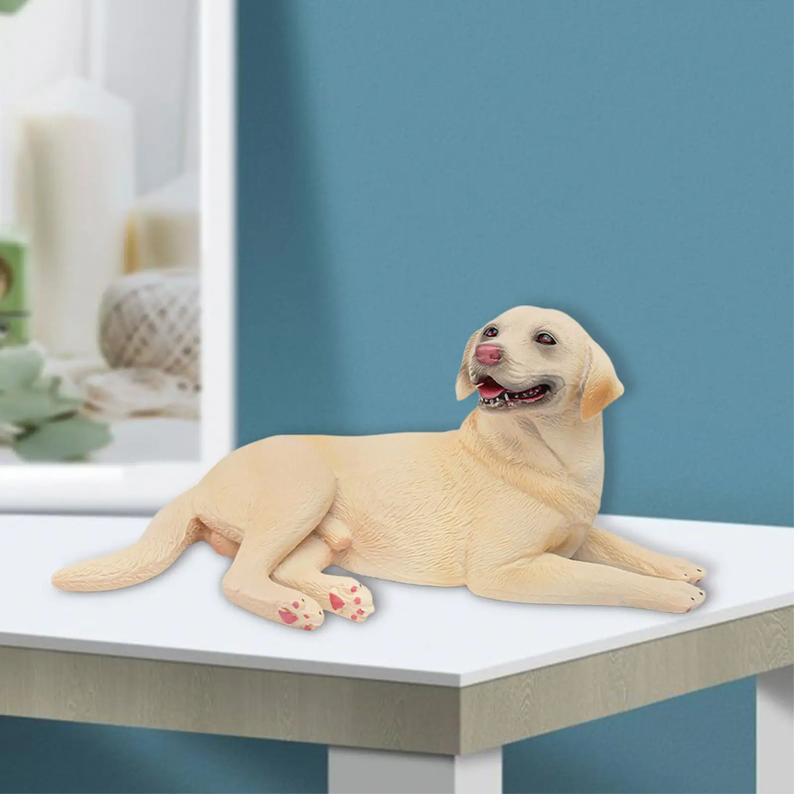 Realistic Dog Figurine Souvenir Birthday Gifts Model Ornament Miniacture Toy
