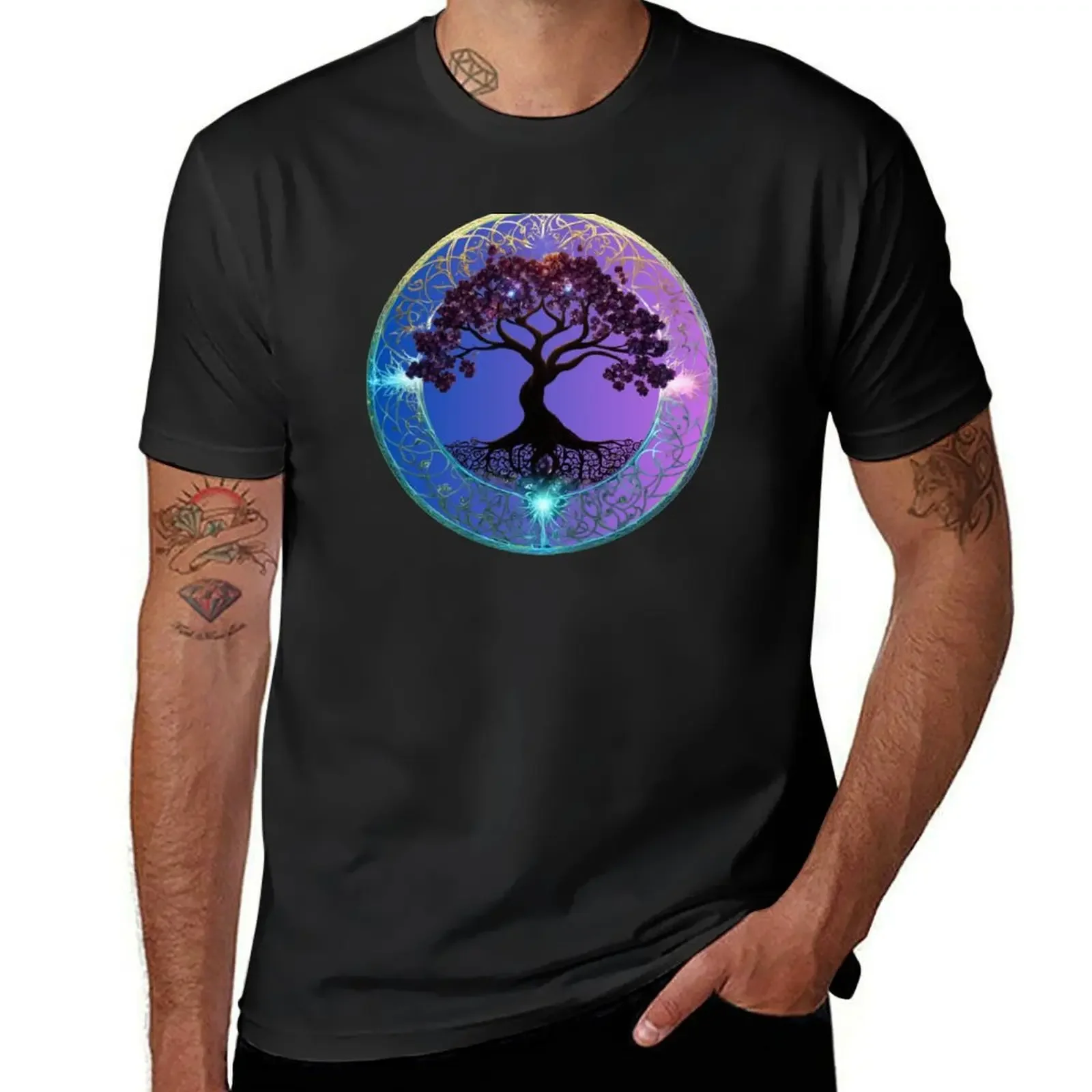 

Luminous Spectrum T-Shirt custom t shirt Short sleeve tee oversizeds fruit of the loom mens t shirts