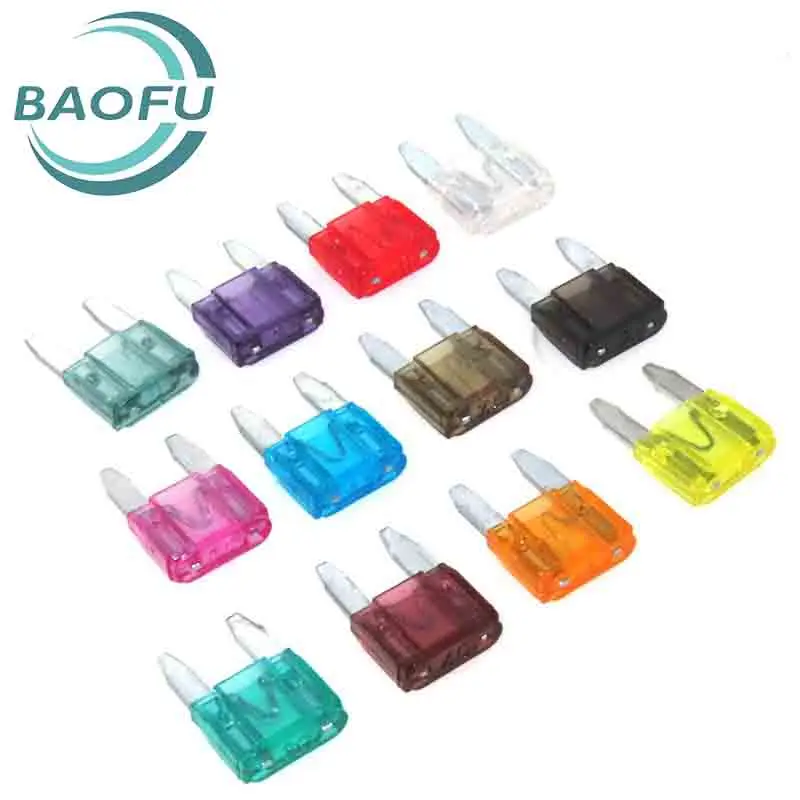 

10pcs Small sized insurance plug, car plug, fuse holder with wire, waterproof holder 5A 10A 15A 20A 35A