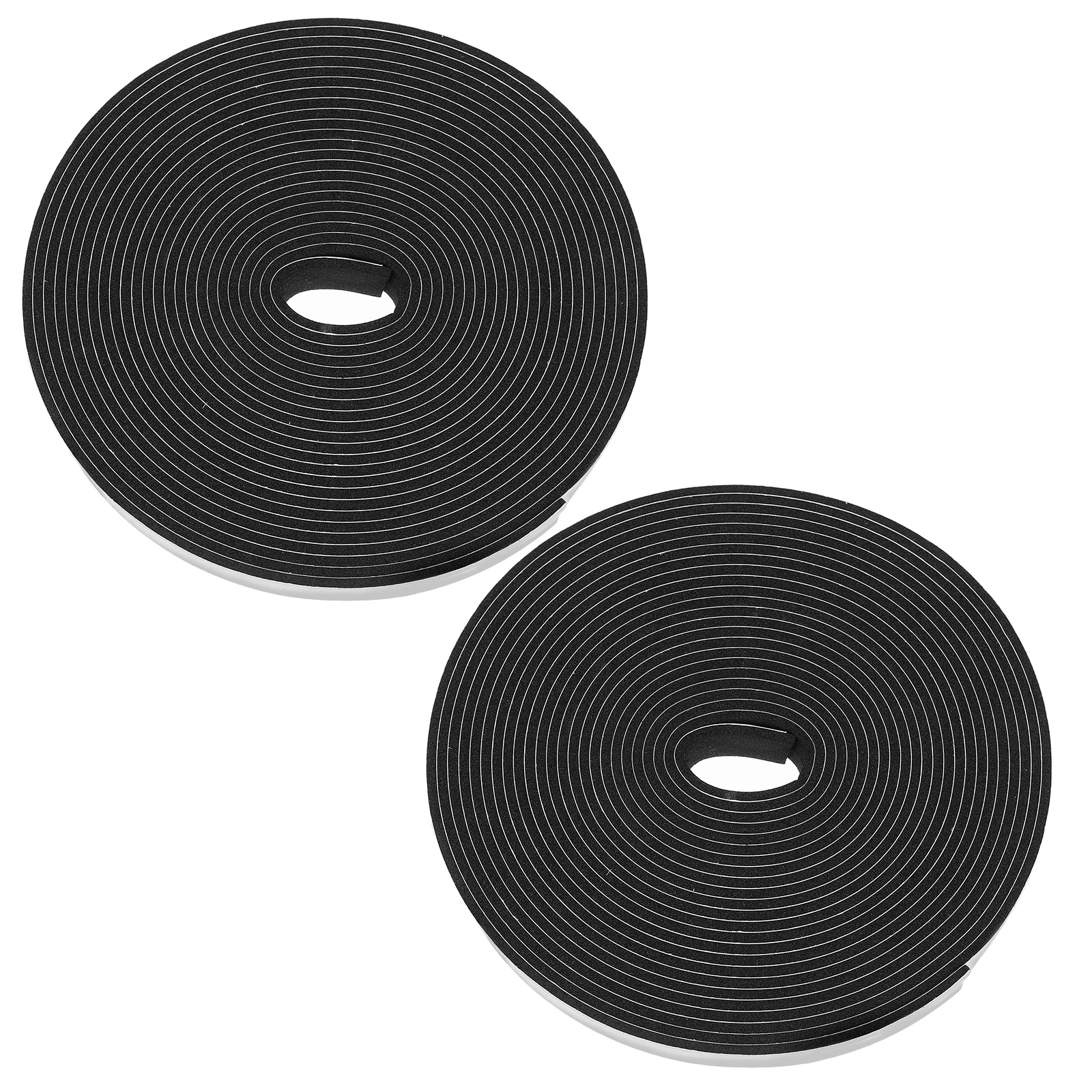 

2 Rolls Anti-sound Strips Adhesive Door Sill Protector Insulation Sealing Furniture Legs Soundproof Tape Shockproof Thick Strips