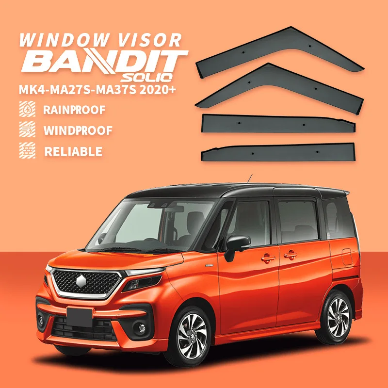 

Для SUZUKI Solio 2000-2020: Дефлекторы окон, козырьки от дождя и солнца, аксессуары для автомобиля