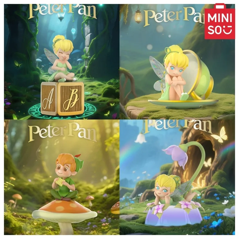 

Аутентичные Miniso Miniso Little Flyer Treasure Series слепая коробка подарок для девочки модный тренд игрушка орнамент