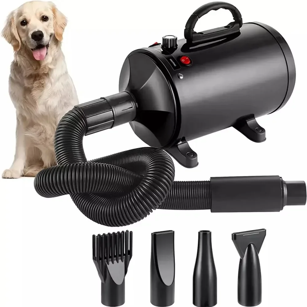 Pet Hair Dryer High Power Silent Grooming Dog Hair Dryer Hot and Cold Alternating Hair Dryer for Cats and Dogs