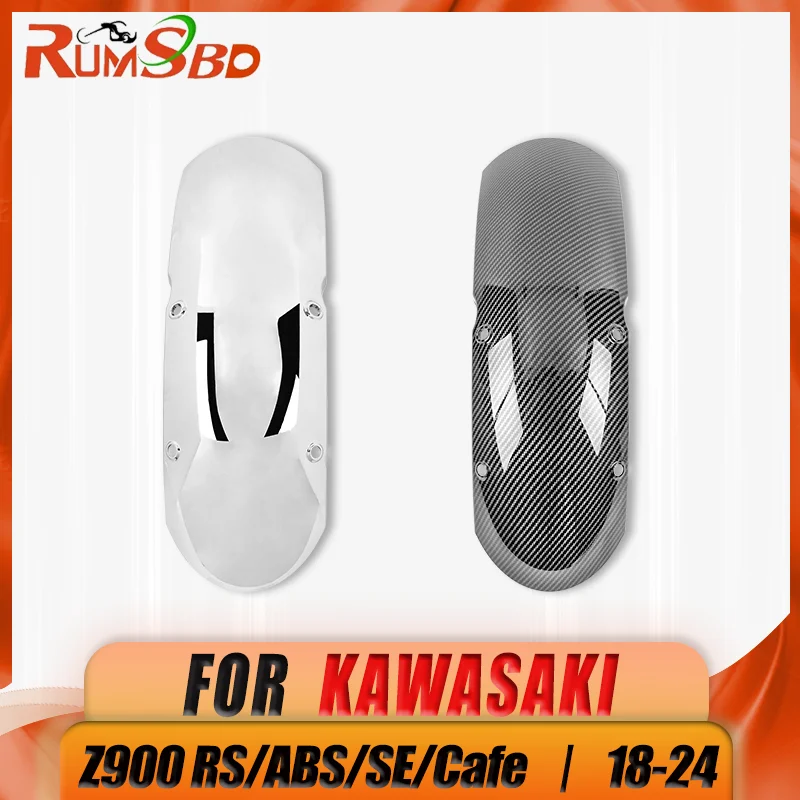 

Motorcycle Front Wheel Fender Mudguard Splash Guard Cover For Kawasaki Z900RS 2018 2019 2020 2021 2022 2023 2024