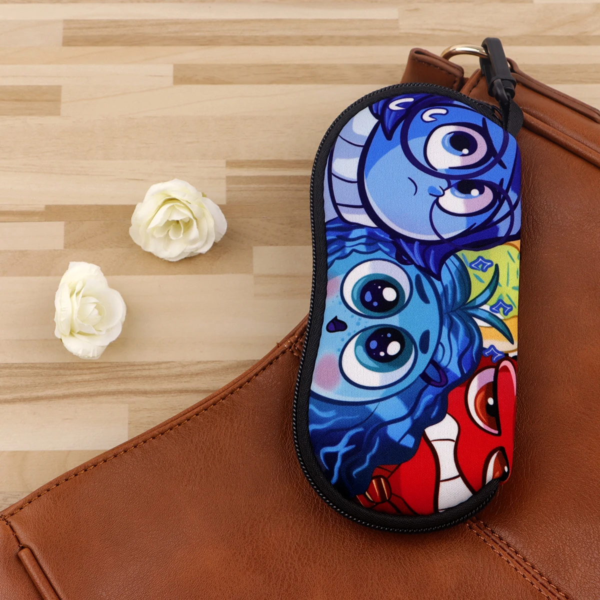 Fantasy Anime Sunglasses Case Glasses Case For Women Men Halloween Movie Eyeglasses Case Glasses Box With Zipper