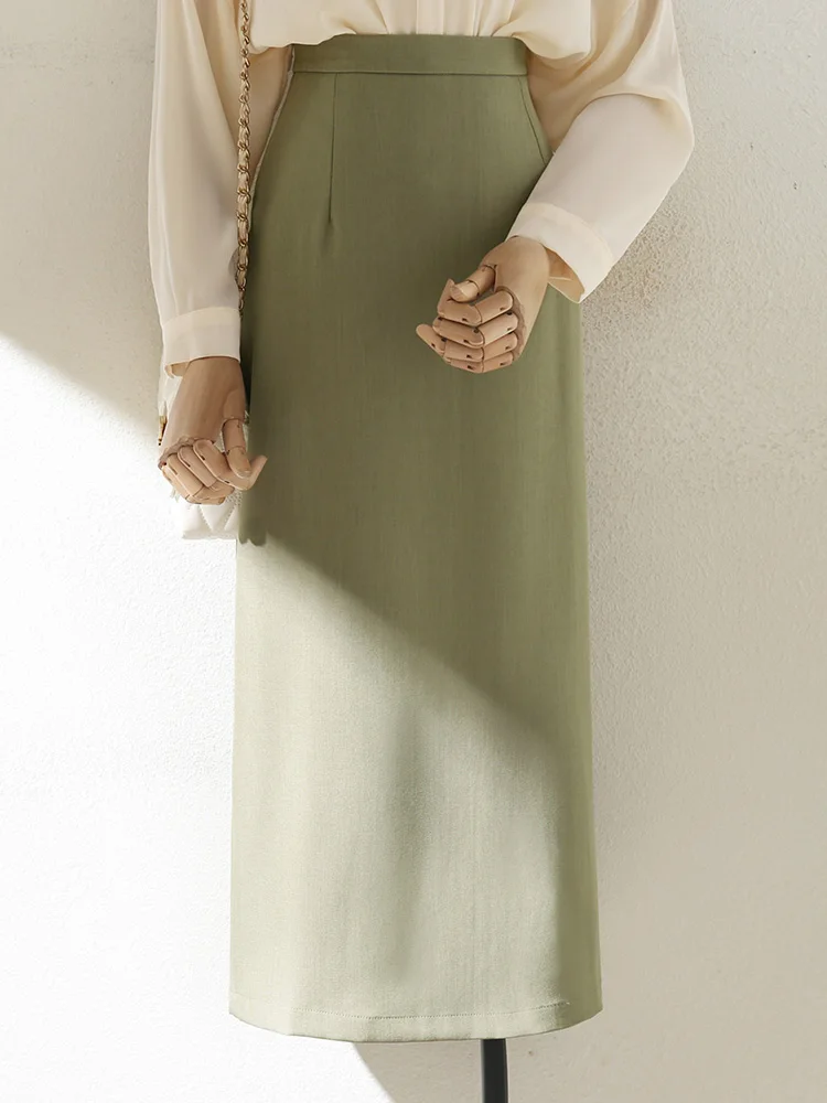 

Profional Commuter High Waist Straight Leg Suit Skirt Women's Spring Summer New Arrival Dra Casual Midi One Step Skirt