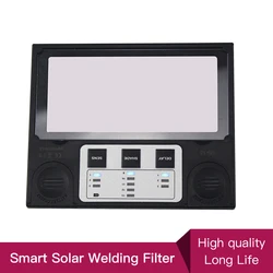 Samrt Solar LI battery Automatic Darkening TIG MIG MMA MAG Electric True color Welding Filter/Mask Lens for Welding Machine