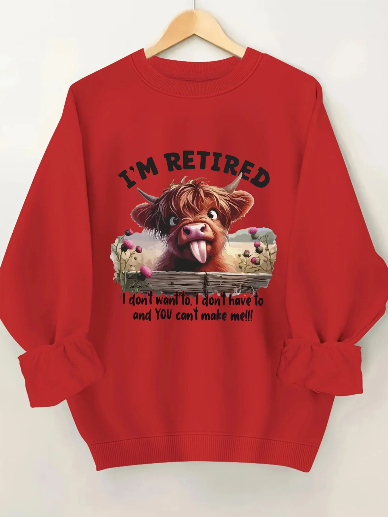 

Модный свитшот с круглым вырезом и принтом в виде животных для женщин, стильная повседневная уличная одежда