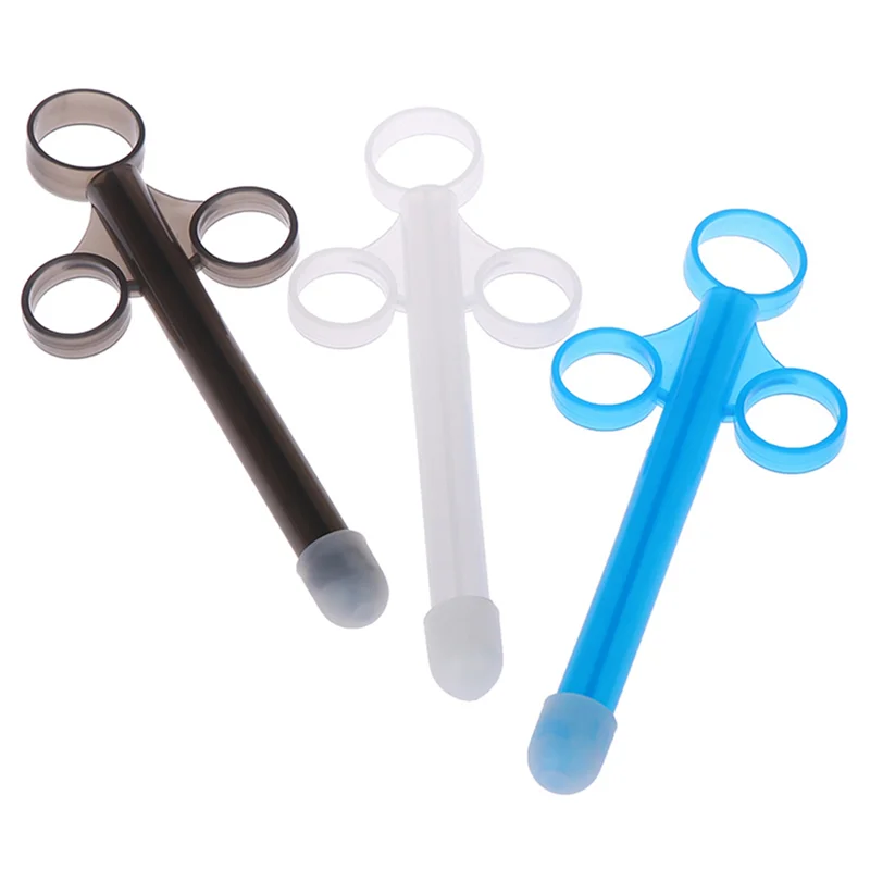 10X الشخصية الشرج زيوت التشحيم التشحيم قاذفة مطلق النار حاقن قضيب حقنة كبيرة سوداء