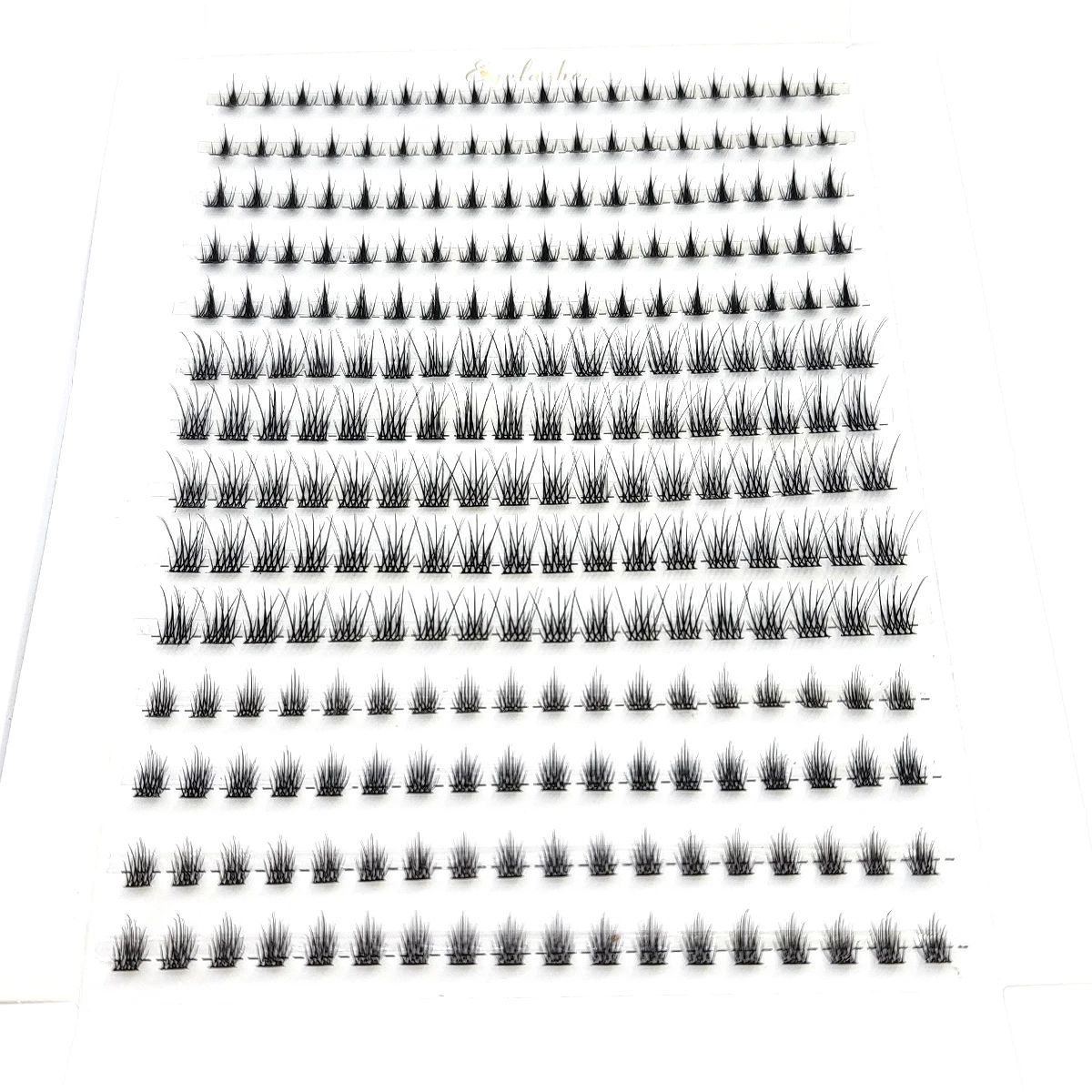 New 14 rows bottom black lower eyelashes cartoon eyelashes natural lower eyelashes soft bundle eyelashes hot cartoon eyelas