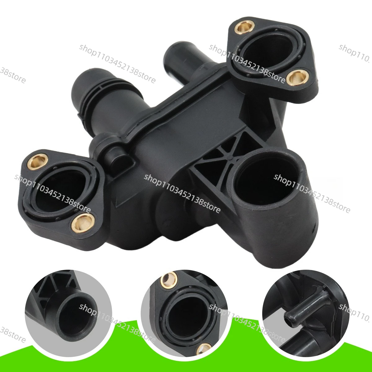 Thermostat for Land Rover 3 4 Tee Hose Connector Flange Auto Parts LR073372