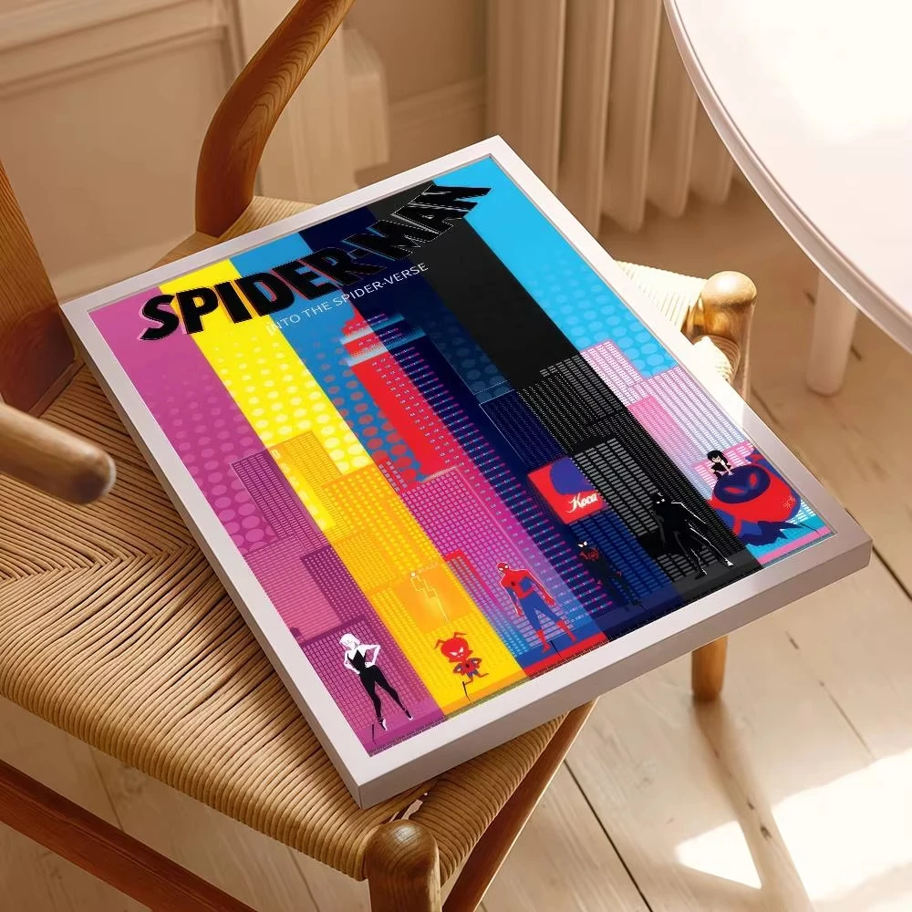 1 Stück Film S-S-Spider COOL M-Man Across Verse Vintage Poster Retro Papier Raum Bar Café Dekoration – Detail 16
