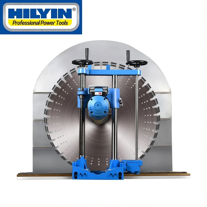 HILYIN XY800 Single-Motor Wall Cutting Machine, 8800W Electric Concrete Wall Saw, Cutting Depth 32cm, Saw Blade Diameter 800mm