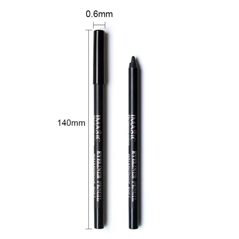 Zwarte Eyeliner Pen Langdurige Waterdichte Pen Cosmetische Eyeliner Potlood Snel Drogen Gladde Make-Up Schoonheid Matte Make-Up Tools