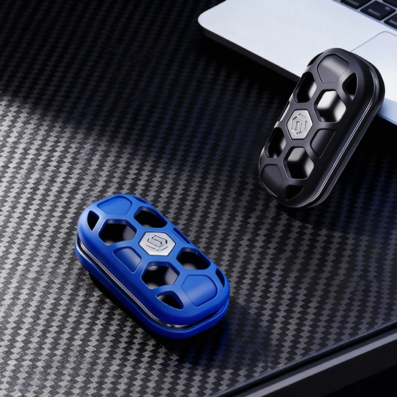 Mechanical Egg 2nd Generation Fidget Push Card Gyro Smooth Rotation Decompression Toy For Adults Kids ADHD Sensory Focus fidget
