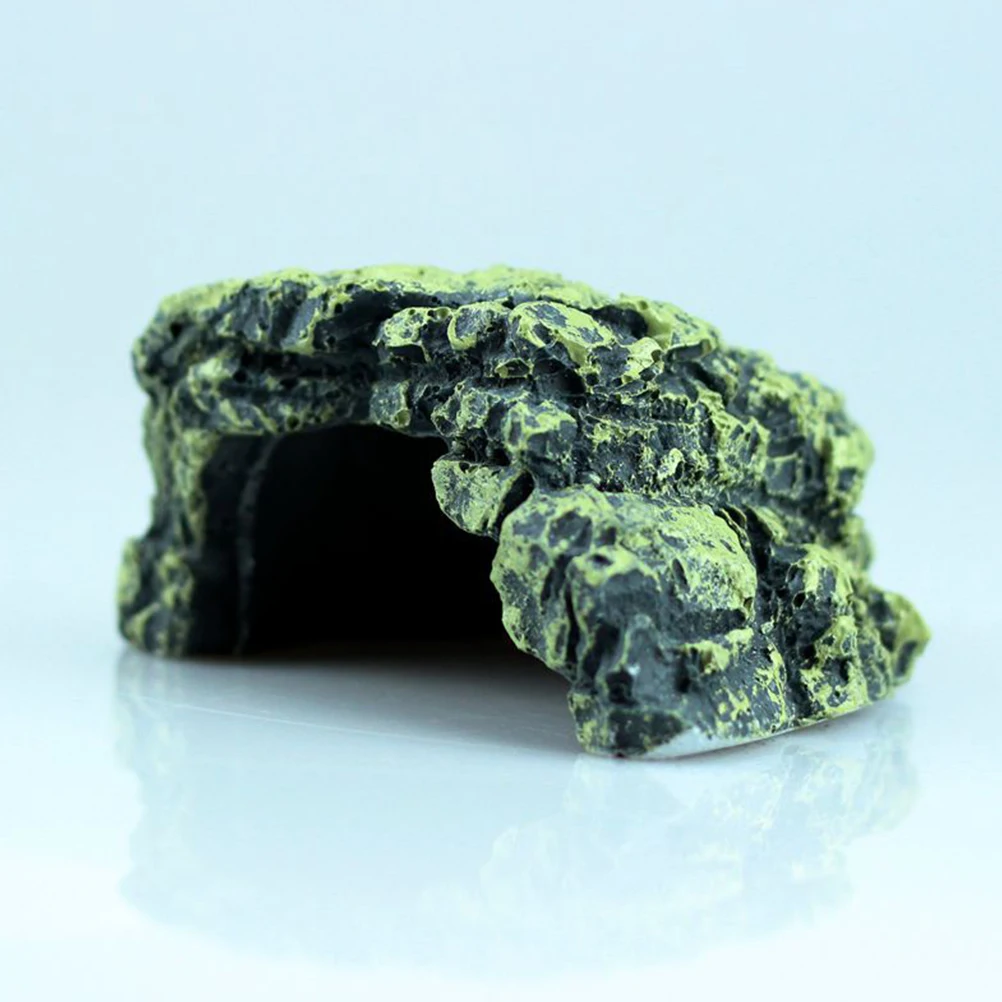 

Landscape Adornment Hole Ornament Miniature Aquarium Tank Decoration Volcanic