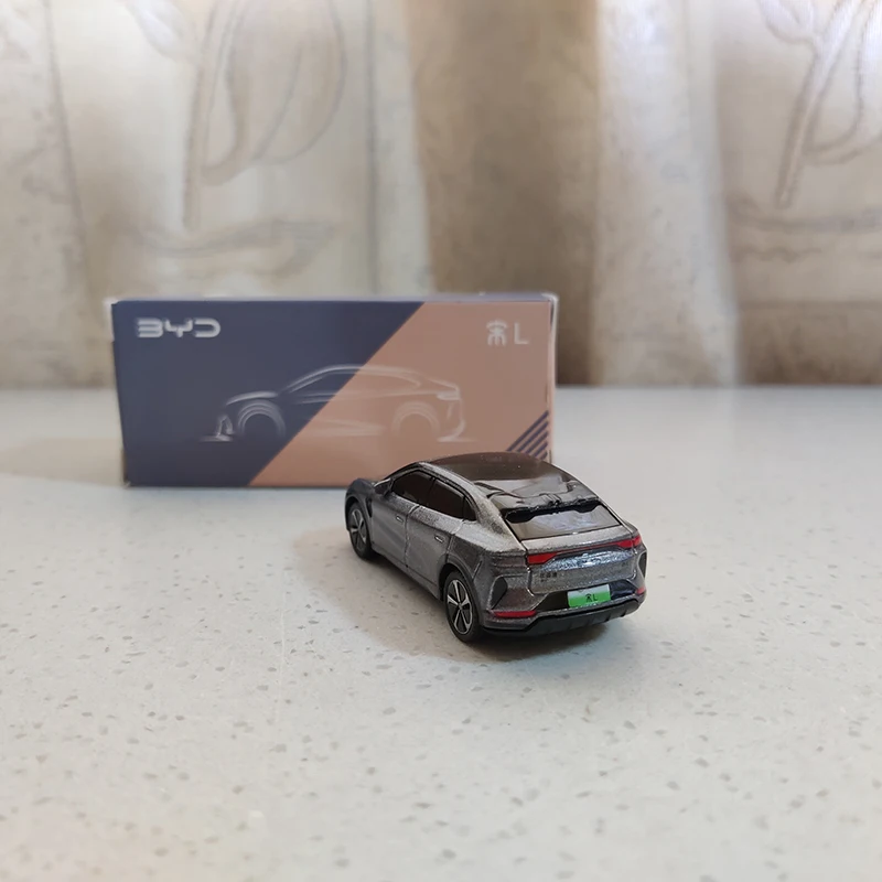 Byd-合金車モデル,収集可能なおもちゃ,装飾品,お土産,ダイキャスト1:64スケール