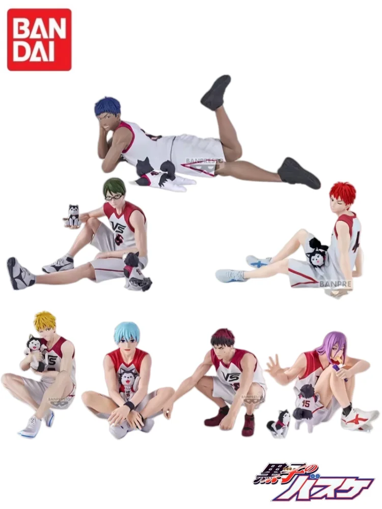 Op voorraad originele bandai kuroko's basketbal beetbal g dag kuroko tetsuya akashi seijuro murasakibara shirt midwayima shintaro speelgoed - afbeelding 2
