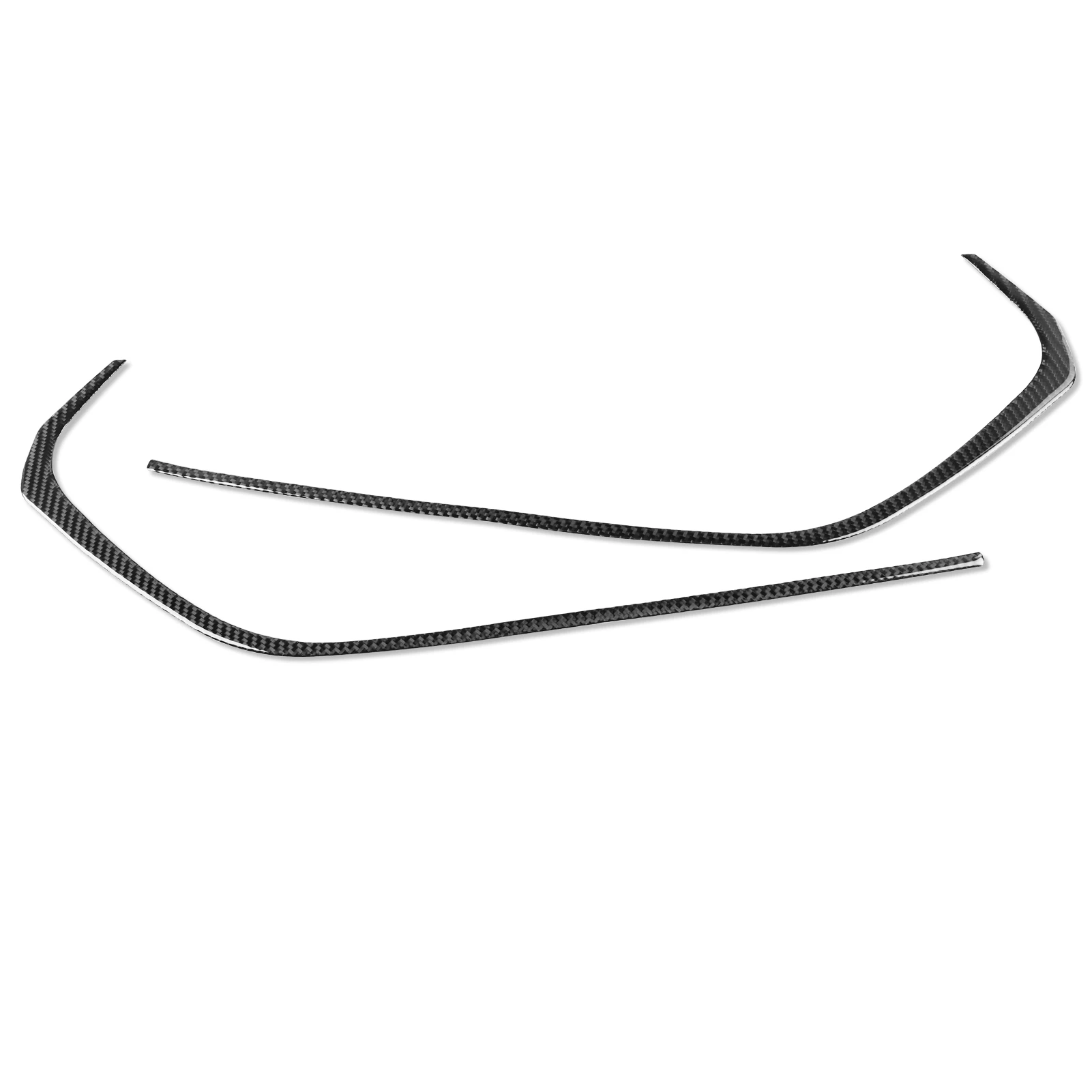 Real Soft Carbon Fiber For Mazda 3 Axela 2019-2026 Car Center Net Frame Trim Customizable Car Sticker Interior Accessories 5