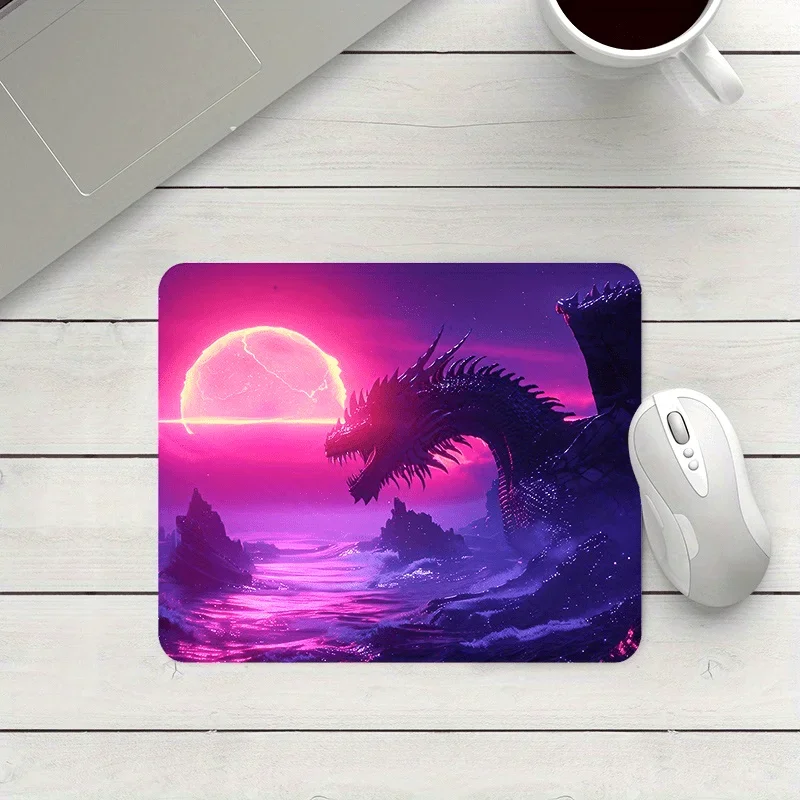

Dinosaur Landscape Series mouse pads, high-quality computer game accessories, anti-slip rubber, durable and washable