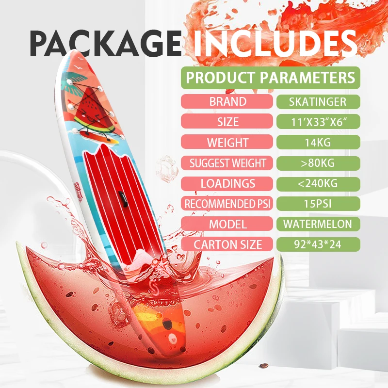 Skatinger رائجة البيع نفخ سوب مجداف وقوف Padel Surv مجلس ملحق مجداف ل Paddleboarding Padel تصفح