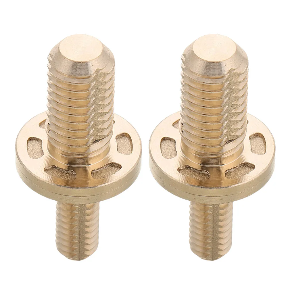 

2 Pcs Billiard Stick Hardware Joint Connecting Screws Supply Billiards Pool Extension Accessory