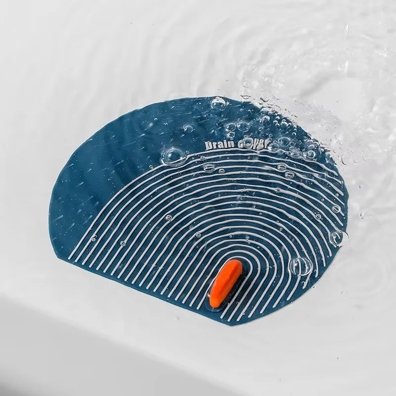 Silicone Floor Drain Deodorant Pad Anti Odor Insect Proof Sewer Backflow Preventer Drain Seal Cover For Bathroom Kitchen Toilet