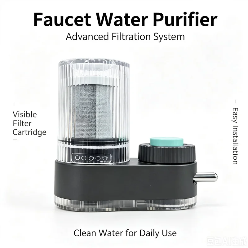 Kitchen Tap Water Purifier Universal Ultrafiltration System Activated Carbon Ceramic Cartridge Direct Drinking Pre-Filter