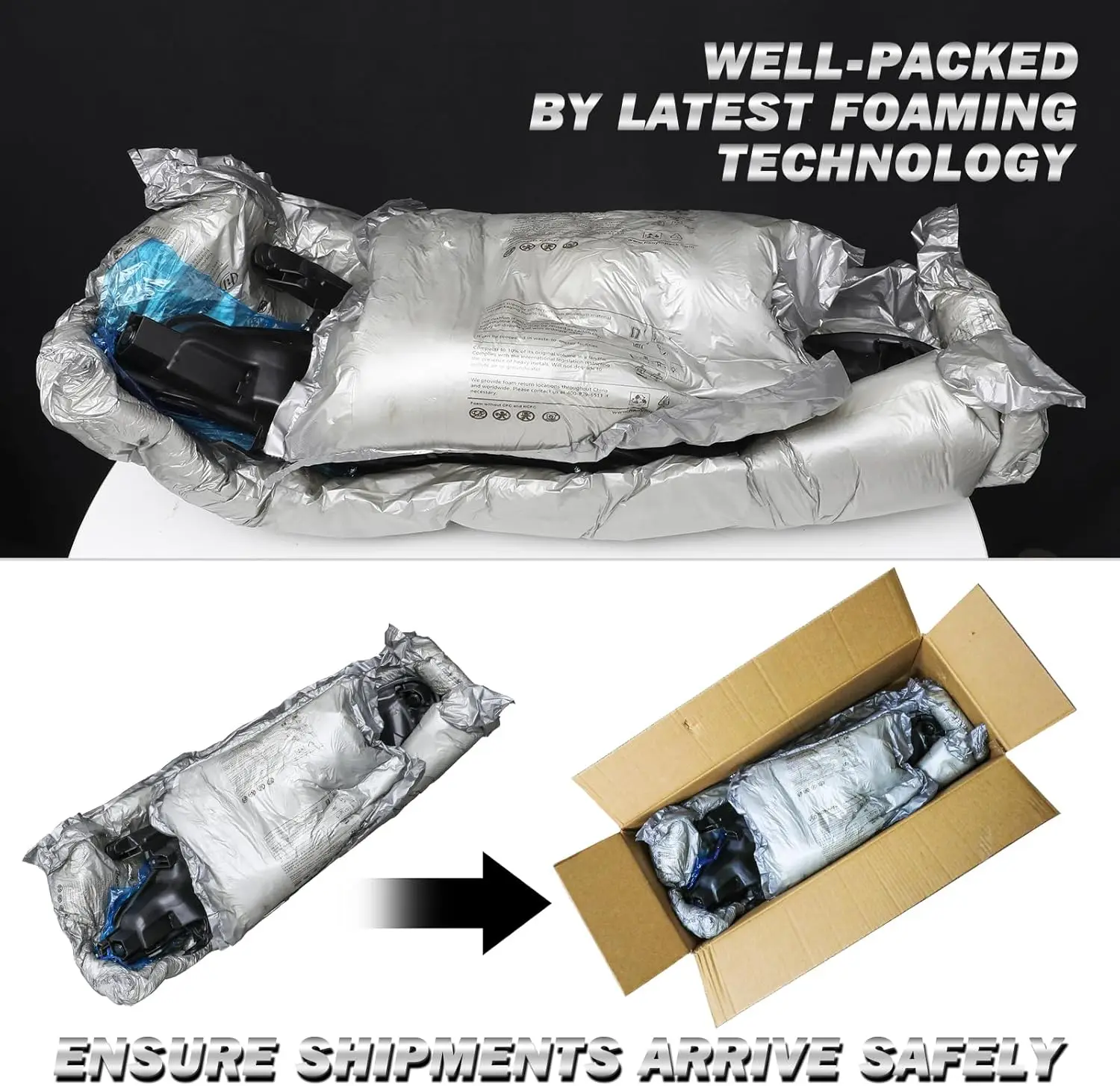 مجموعة مصابيح أمامية متوافقة مع 2012-2015 Honda Civic 4-Door Sedan / 2012-2013 Honda Civic 2-Door Coupe Replacement Driver an