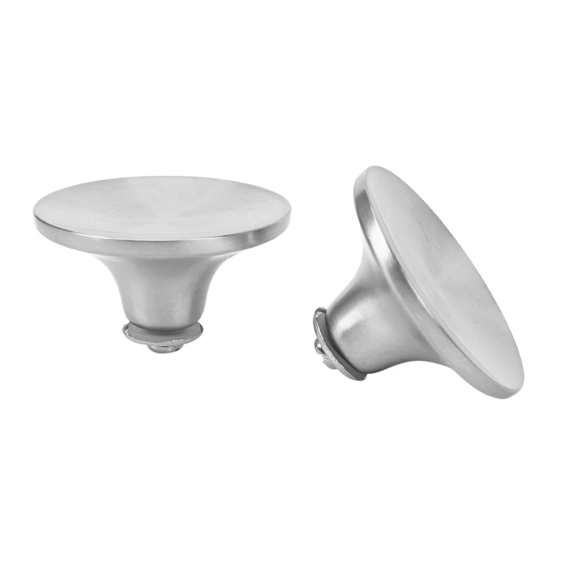 Aço inoxidável Pot Lid Substituição Knob, Dutch Forno Knob, Handle for le Creuset, para Aldi, Lodge, 6Pcs