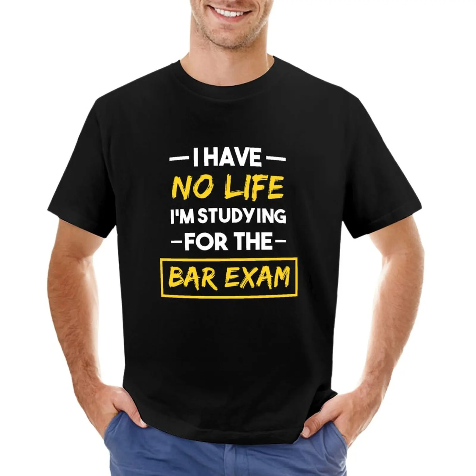 

Bar Exam I Have No Life Law School Graduation Gift T-Shirt heavyweights anime clothes anime mens clothes