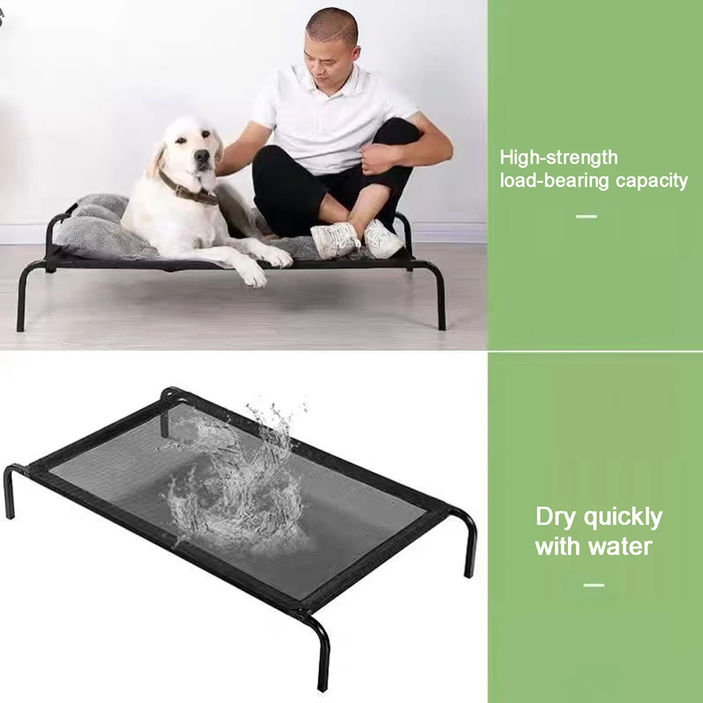 Cama elevada para perros grandes y gatos – uso exterior e interior - imagen 5