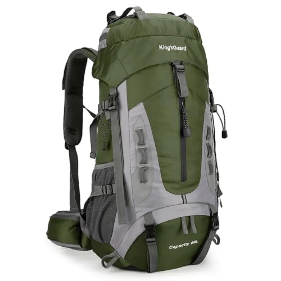 

60L Hiking Backpack for Men and Women Lightweight Camping Hiking Backpack with Rain Cover Large Waterproof Travel Backpack Back