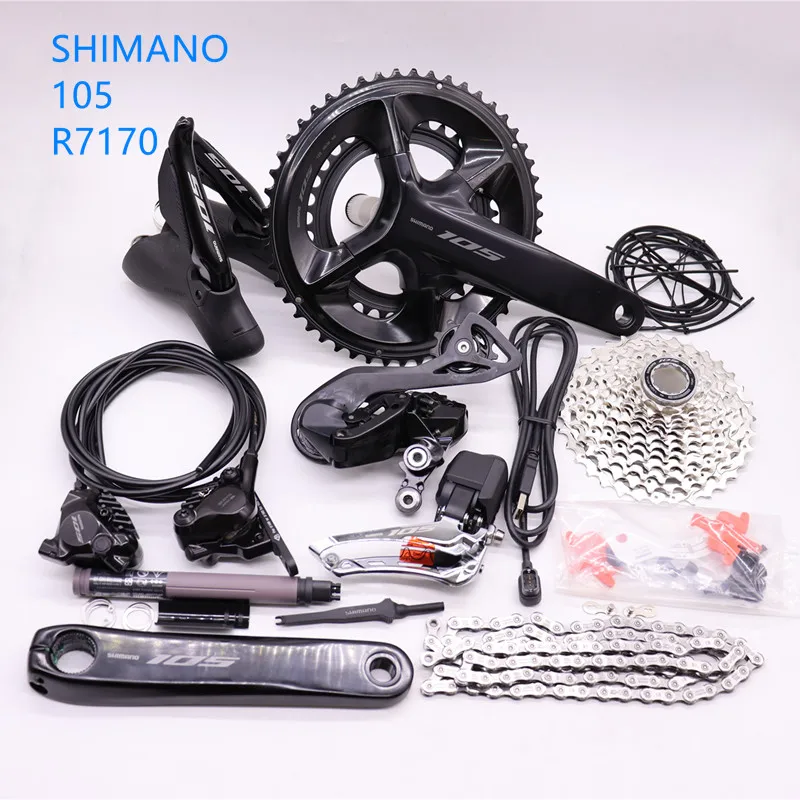 Shimano R7170 2x12 Speed Di2 Groupset 11-34T
