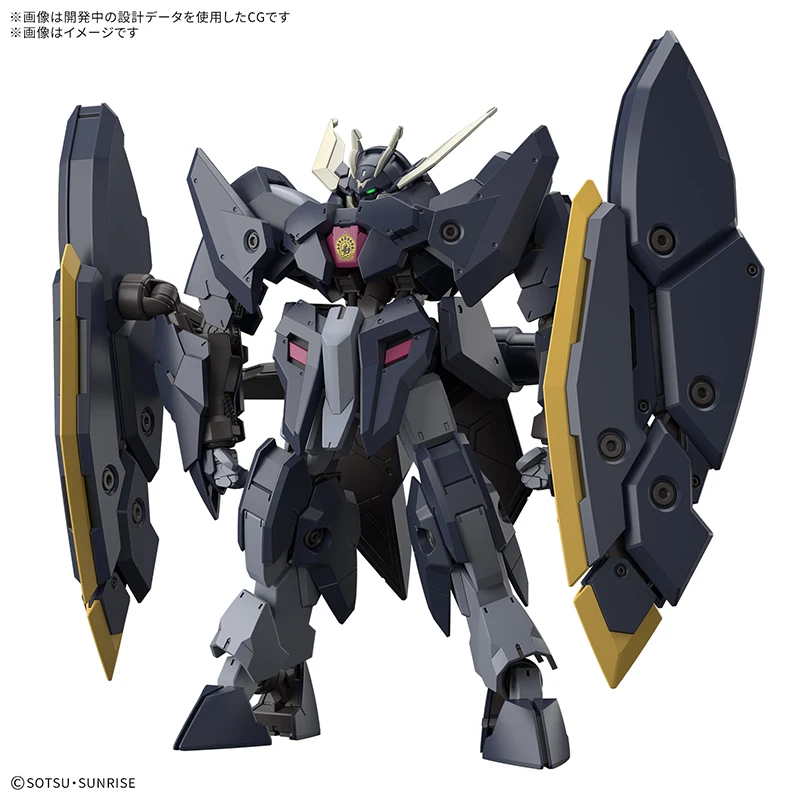 In Stock BANDAI Mobile Suit Gundam: Iron-Blooded Orphans HG 1/144 Gundam Zagan Anime Action Figures Assembly Model Toy