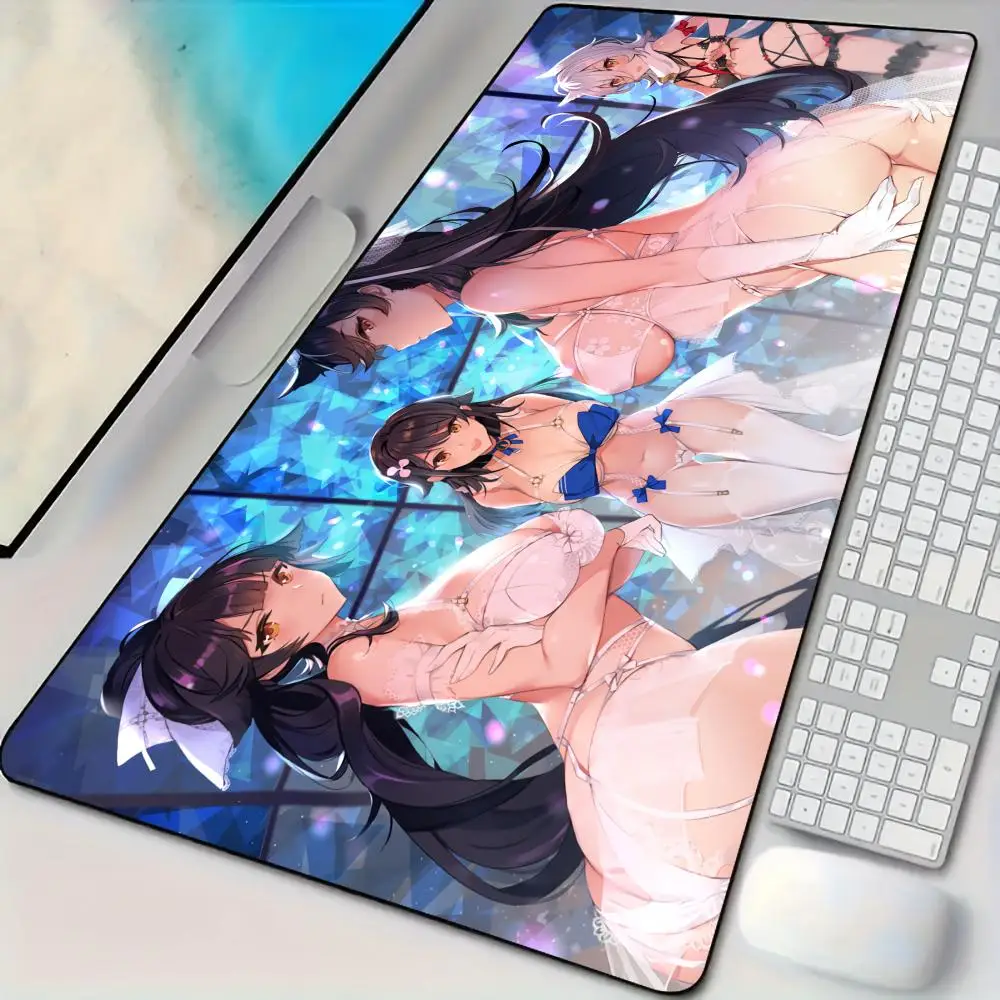 

Сексуальная девушка Большой приклад аниме Коврик для мыши Настольный коврик с прошитыми краями Нескользящая резиновая основа Аксессуары для геймеров Игровой коврик hentai pad