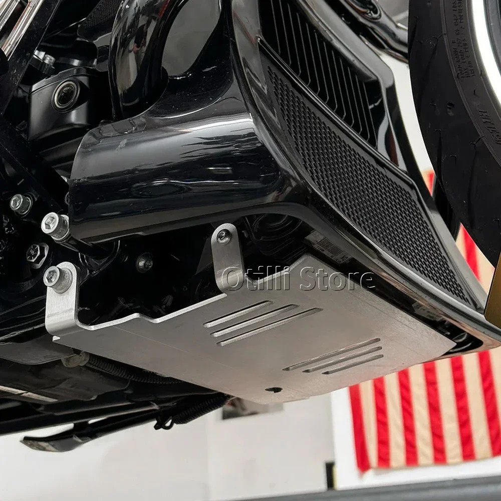 로드 글라이드 FLTRX FLTRXSTSE 스트리트 글라이드 FLHX 2024 2025 엔진 보호 장치 하부 액세서리 스키드 플레이트 하부 엔진
