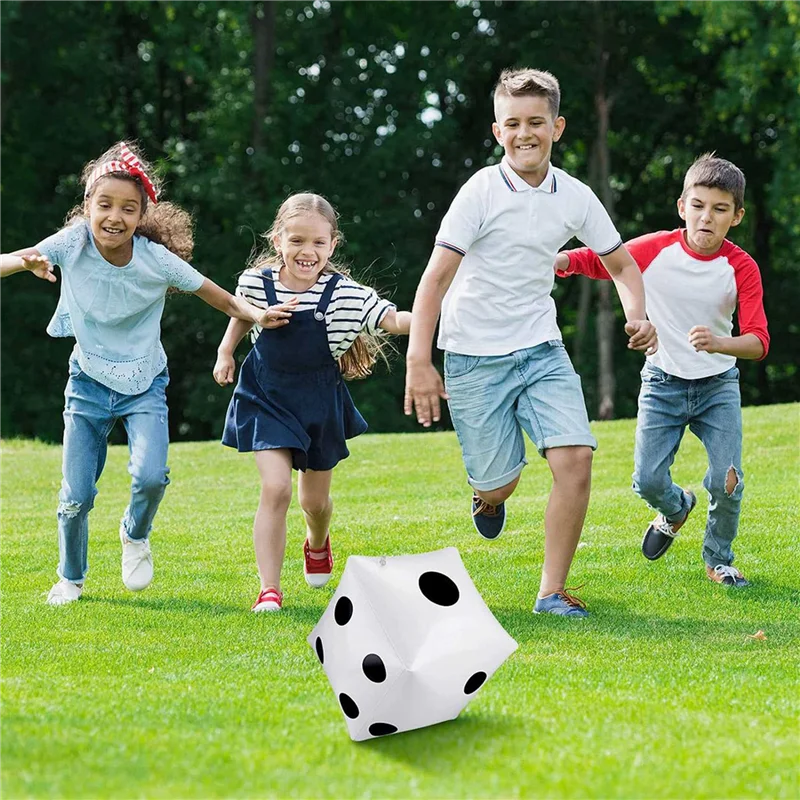 A04F-6 حزمة جامبو نفخ النرد 12 بوصة العملاق نفخ نرد جامبو كبير نفخ النرد لعبة بركة