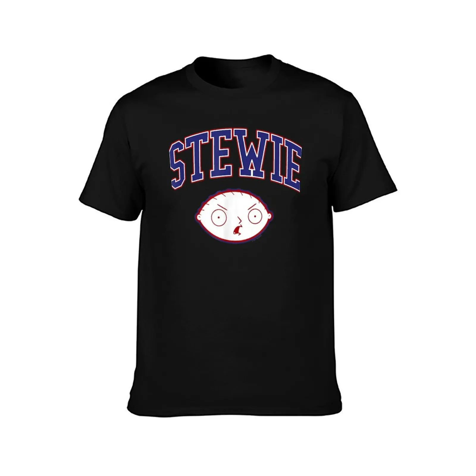 Family Guy Stewie Head and Name T-Shirt plain new gifts and t-shirts T-shirts man Men's t-shirts