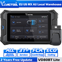 VDIAGTOOL VD80BT Lite OBD2 Bluetooth Diagnostic Tools ECU Coding Bi-directional Automotive Scanner All System CAN FD DOIP FCA