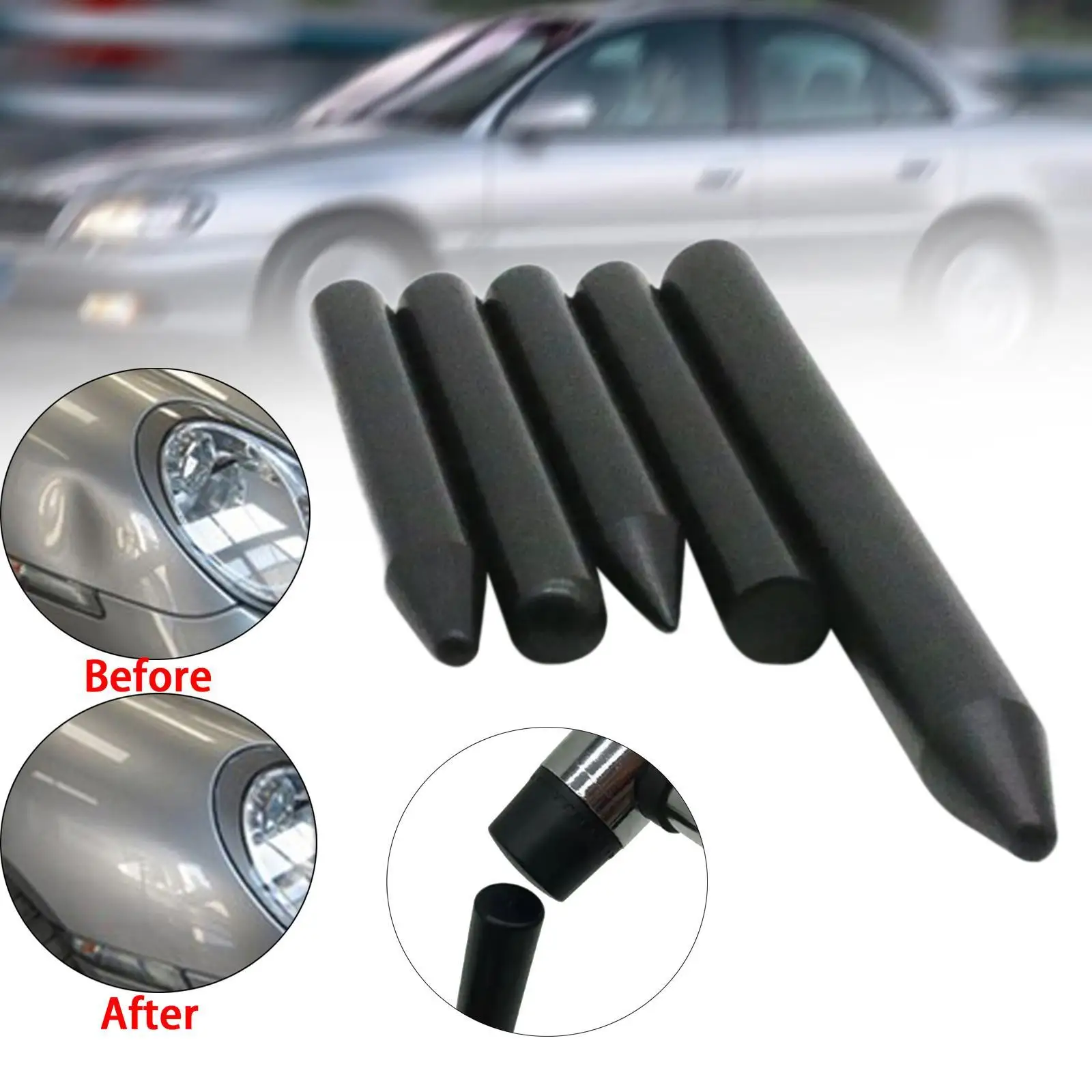 

5 Pieces Car Dent Tap Down Pens, Dent Remover Tool ,Knockdown ,Knock Down Tool ,Dent Removal Dent Repair Tool