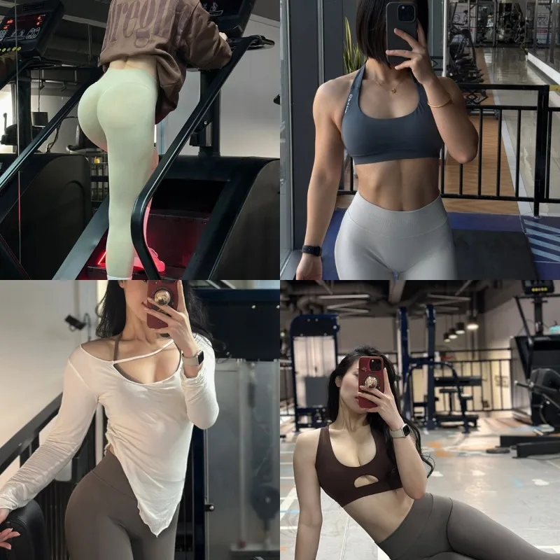 

2025Super Mom Upgrades Sexy High Waist Slimming Hip Lifting Fitness Pants Y2K High Elasticity Multi Color Big Hip Yoga Pants